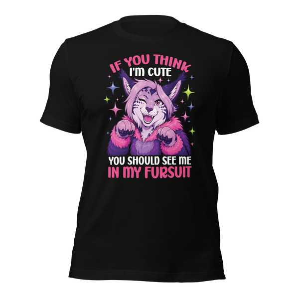You Should See Me in My Fursuit Furry Fandom Fursona Fox T-Shirt